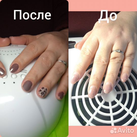 Маникюр, гель лак, наращивание