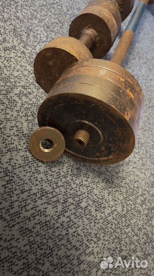 Набор штанга и гантели