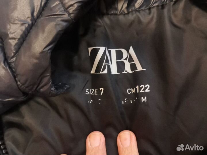 Пуховик zara 122