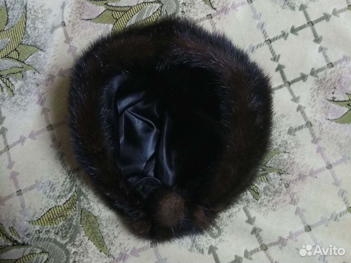 Шапка норковая женская размер