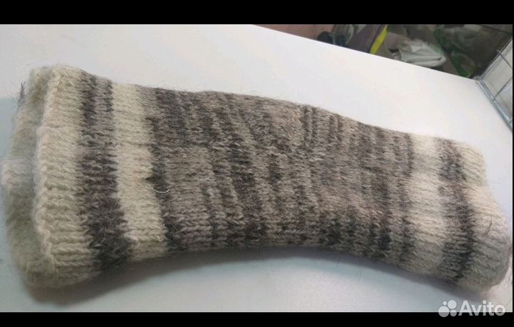 Наколенники из овечьей шерсти