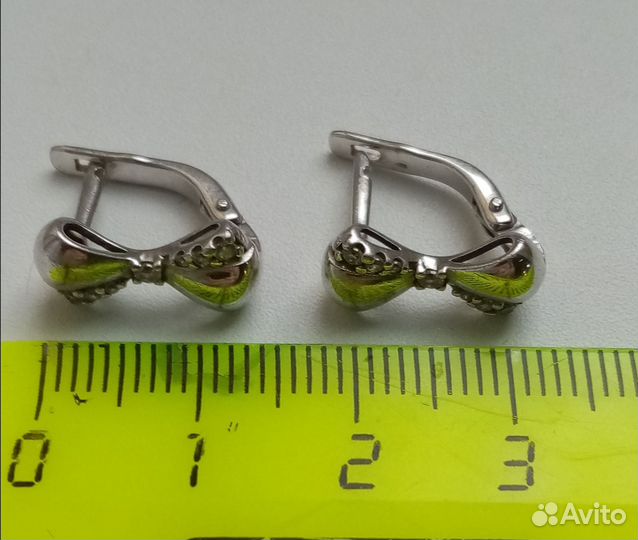 Серьги детские