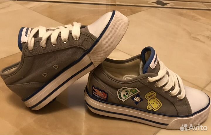 Роликовые кеды-кроссовки heelys