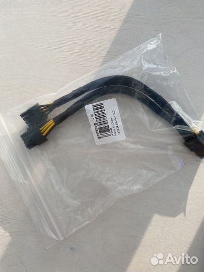 Разветвитель pci-e 6+2 18awg