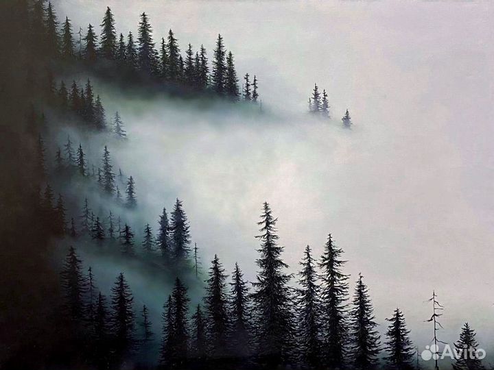 Картина маслом на холсте