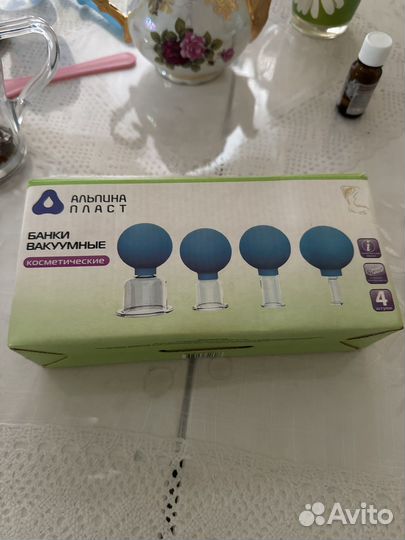 Вакуумные банки для массажа стекло