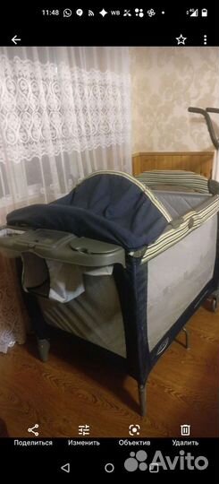 Манеж кровать graco