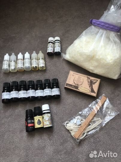 Набор для изготовления свечей (воск соевый)