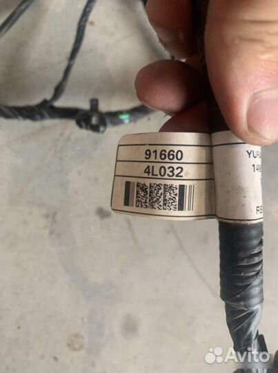 Проводка двери задняя правая Hyundai Solaris 1.6