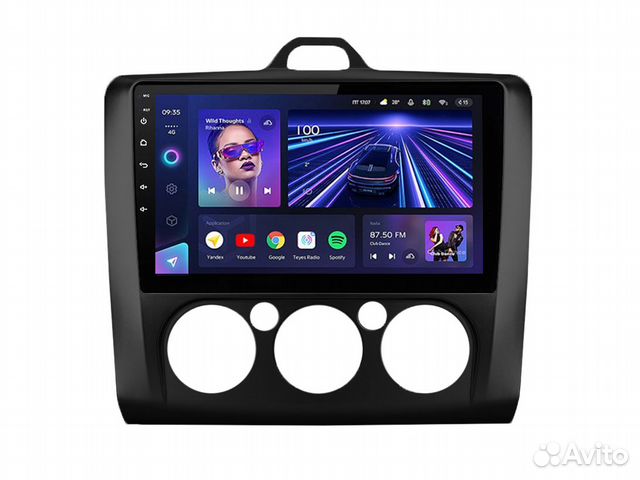 Магнитола Teyes CC3 Ford Focus 2 (черная)