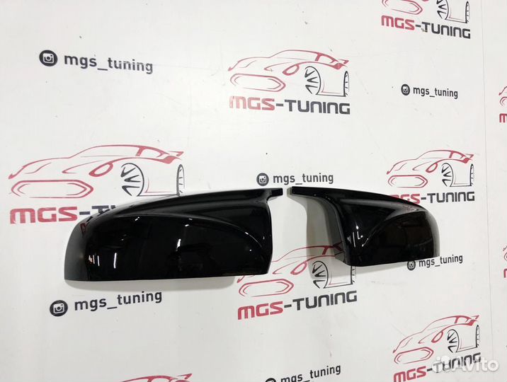 Крышки зеркал стиль М на X5 E70 10-13 Черные