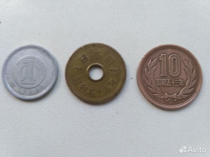Монеты Японии
