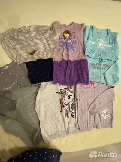 Детская одежда для девочек пакетом