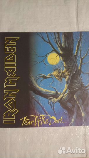 Две пластинки Iron Maiden