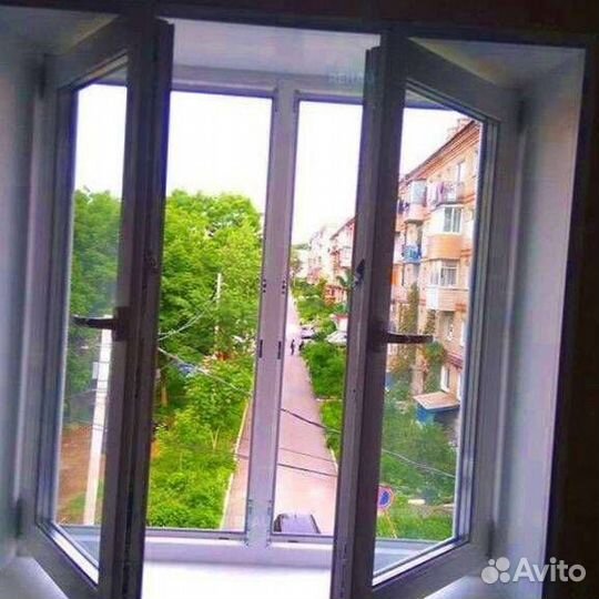 Пластиковое окно с установкой