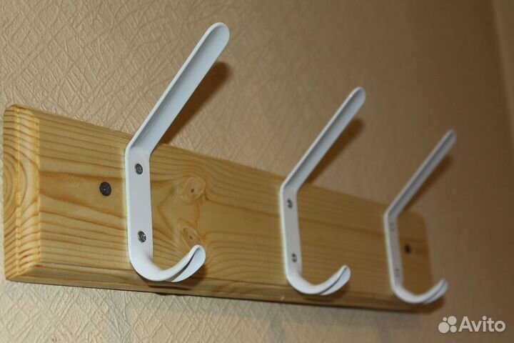 Вешалка для одежды настенная, 50 и 60 см