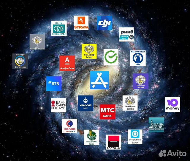 Установка приложений Сбербанк Тиньков Альфа djiвтб