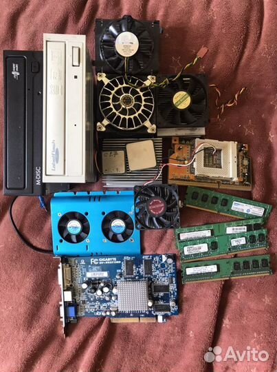 Материнские платы,кулера,процессоры оперативы