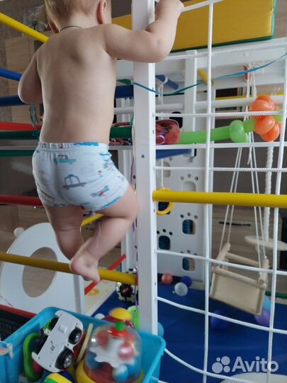 Детский двухэтажный спортивный комплекс Гуливер