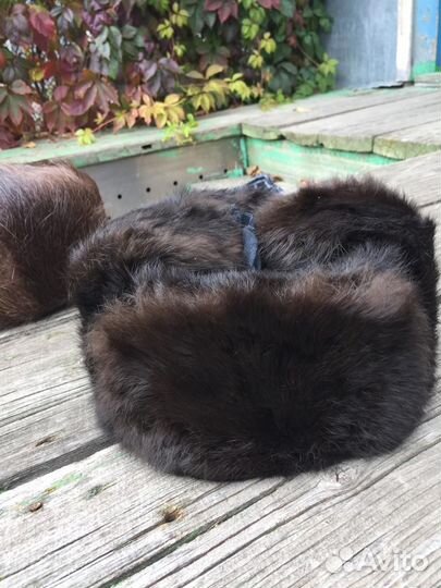 Шапка ушанка мужская меховая