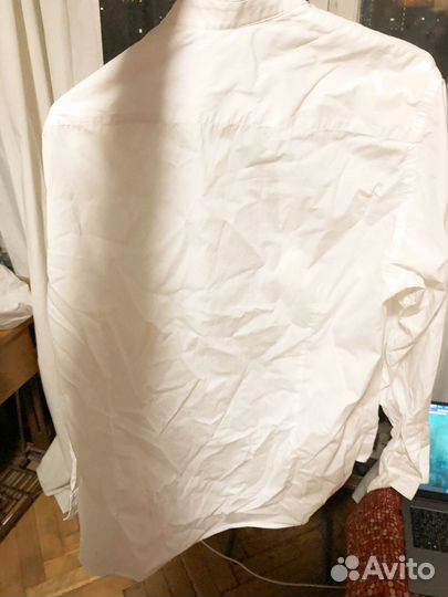 Рубашка мужская белая hartwich