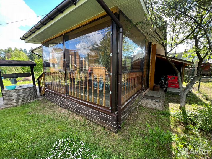 Гибкие окна на беседку, веранду, террасу