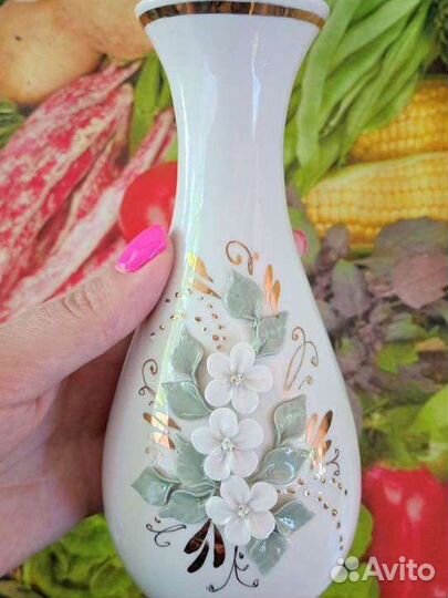 Ваза ручной работы (фабрика Fenix)