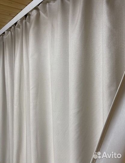 Портьеры из рогожки. Новые