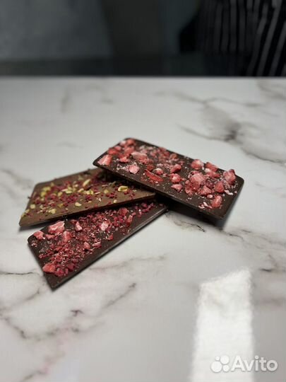 Шоколад ручной работы плитка