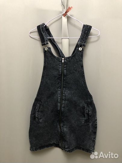 Джинсовый сарафан cropp s