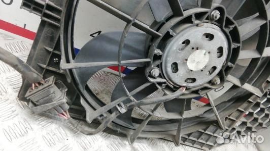 Вентилятор радиатора skoda rapid (NKR02KE01)