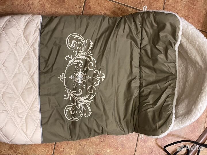 Зимний конверт в коляску