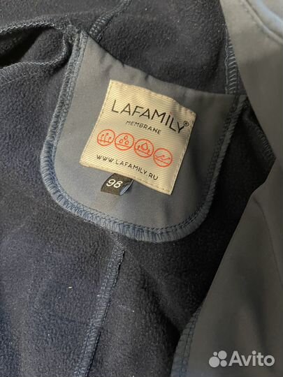 Непромокаемый софтшелл комбинезон Lafamily 98