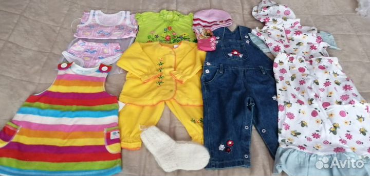 Одежда на лето-осень 8 мес.-5 лет новая и б/у