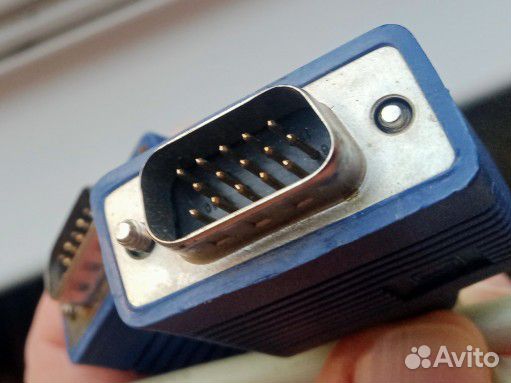 Кабели для монитора VGA разные