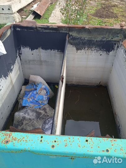 Бак для воды металлический
