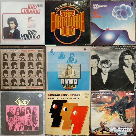 Каталог: иностранные артисты на Мелодии