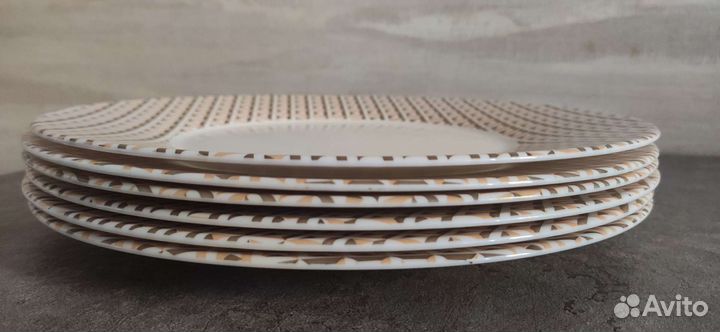 Набор обеденных тарелок, d28 см