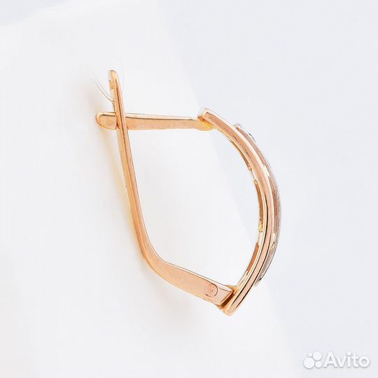 Серьги золотые