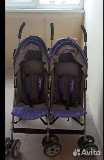 Коляска для двойни и погодок