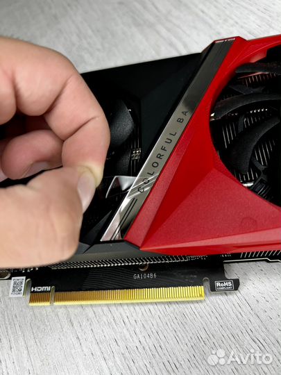 RTX 3060 Ti 8Gb Colorful Как Новая