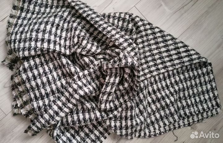 Отрез ткани пальтовой- костюмная, вискоза