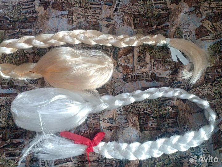 Коса снегурочки борода мороза