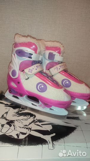 Коньки для девочки,р 33-36