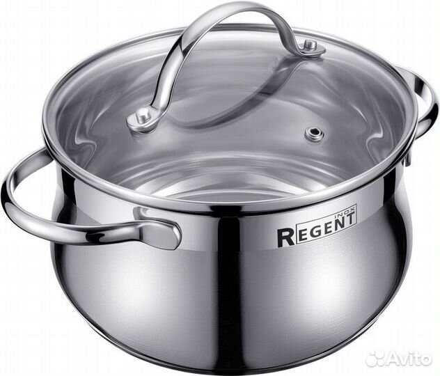 Кастрюля со стек. кр. 5.8л; 24х13 см Linea monica