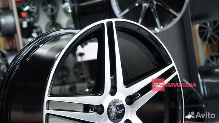 Литой диск в стиле vossen R20 5x114.3. Работаем с