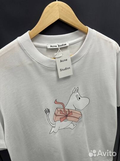Футболка Acne Studios Moomin (новинка)oversize