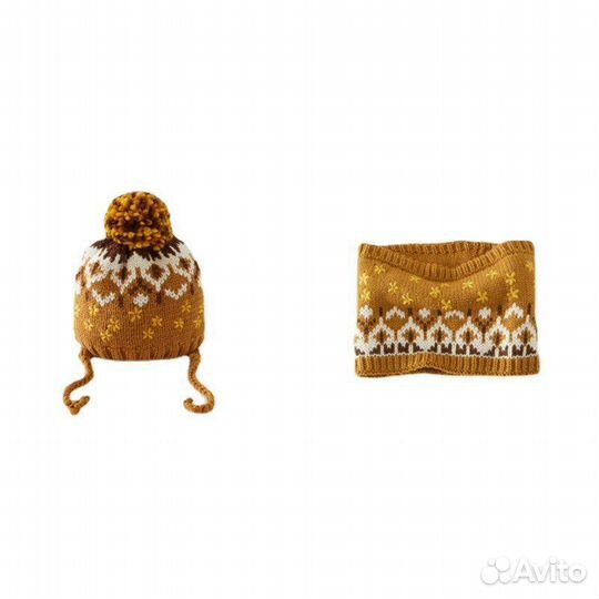 Детская шапка и снуд