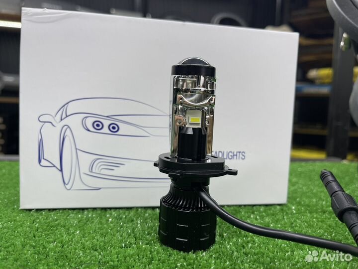 LED линзы A80 H4