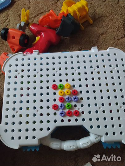 Конструктор-мозаика с шуруповёртом